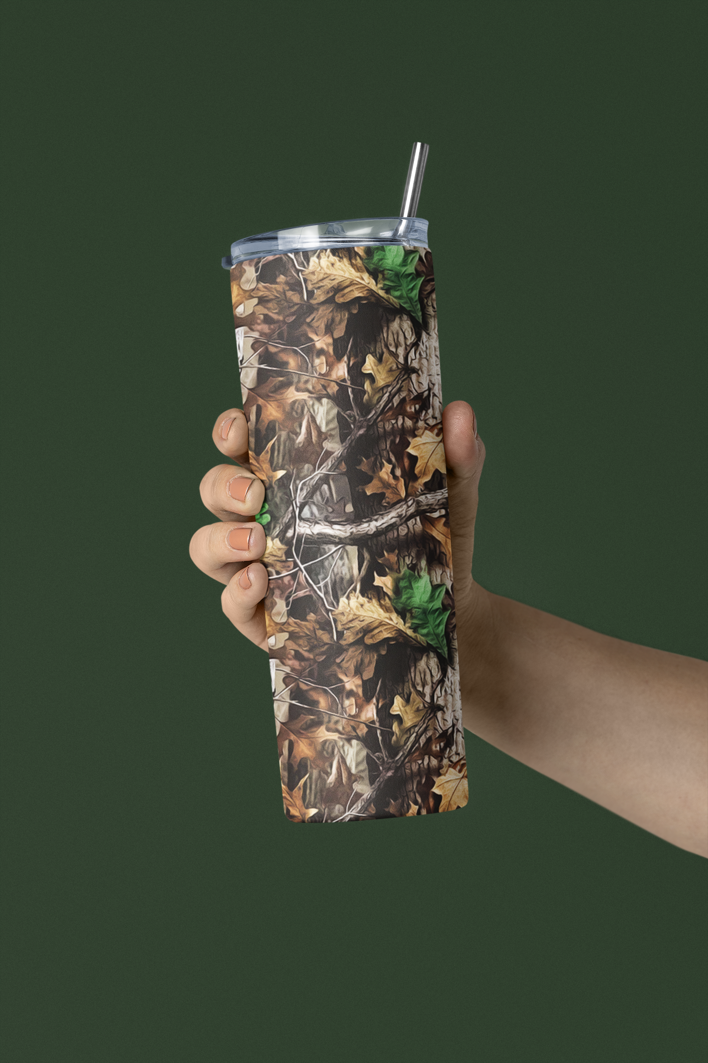 Camo Stainless Steel Tumbler - River Front Creations Store