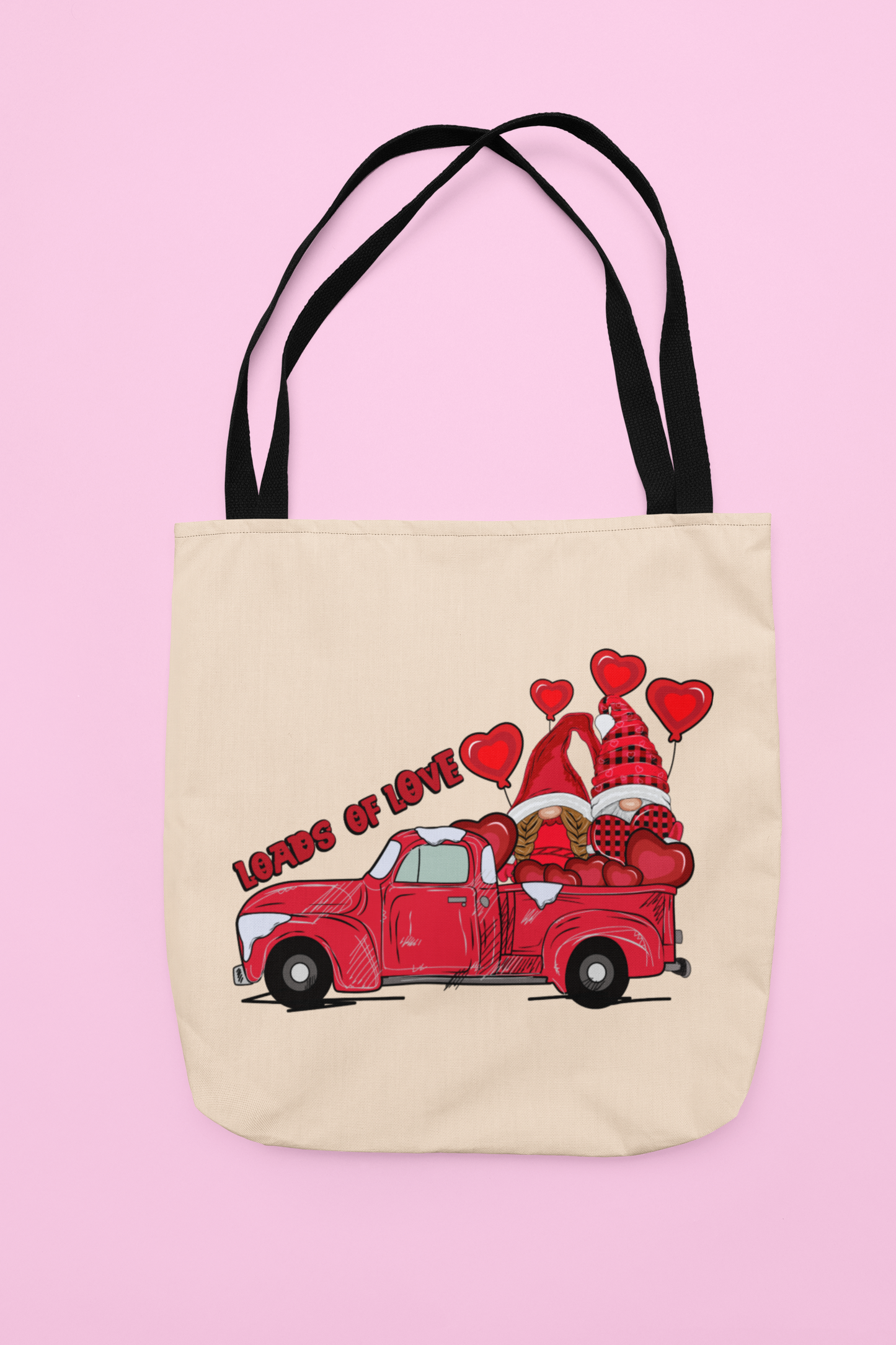 DTF Gnome Loads of Love, Valentine, Gnome Valentine, Custom DTF, Direct To Film Transfer, Valentines, Cute Gnome Valentine, Gift, Couples T-shirt - River Front Creations Store
