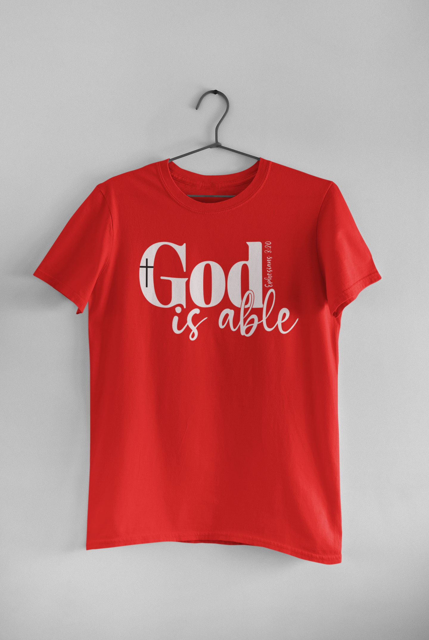 God Is Able - Unisex Heavy Cotton Tee - River Front Creations Store