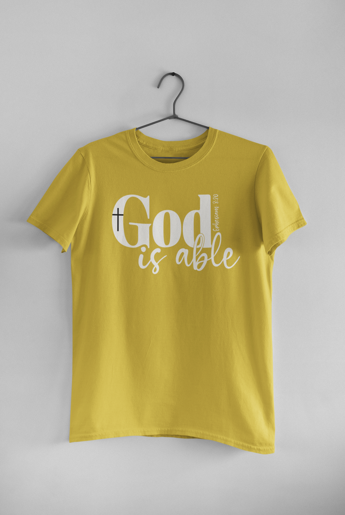 God Is Able - Unisex Heavy Cotton Tee - River Front Creations Store