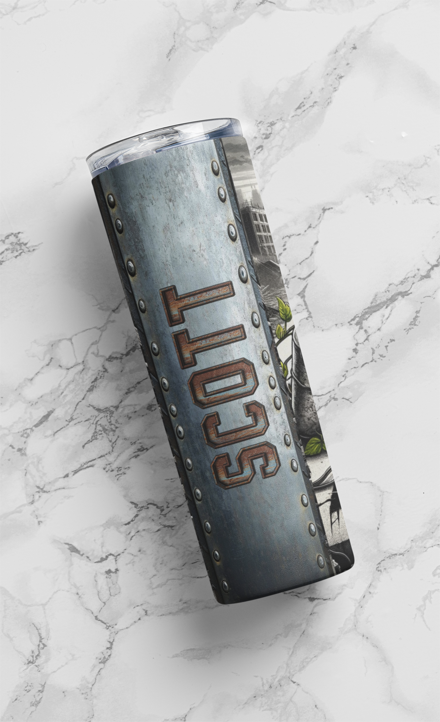 Personalized Gamer Tumbler, Sublimation Gamer Skinny Tumbler,