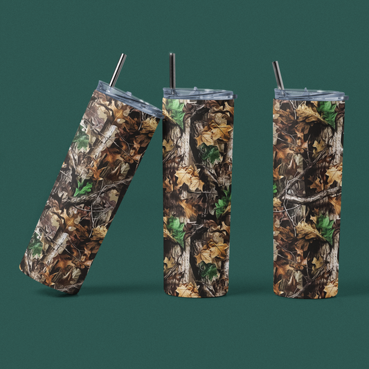 Camo Stainless Steel Tumbler - River Front Creations Store