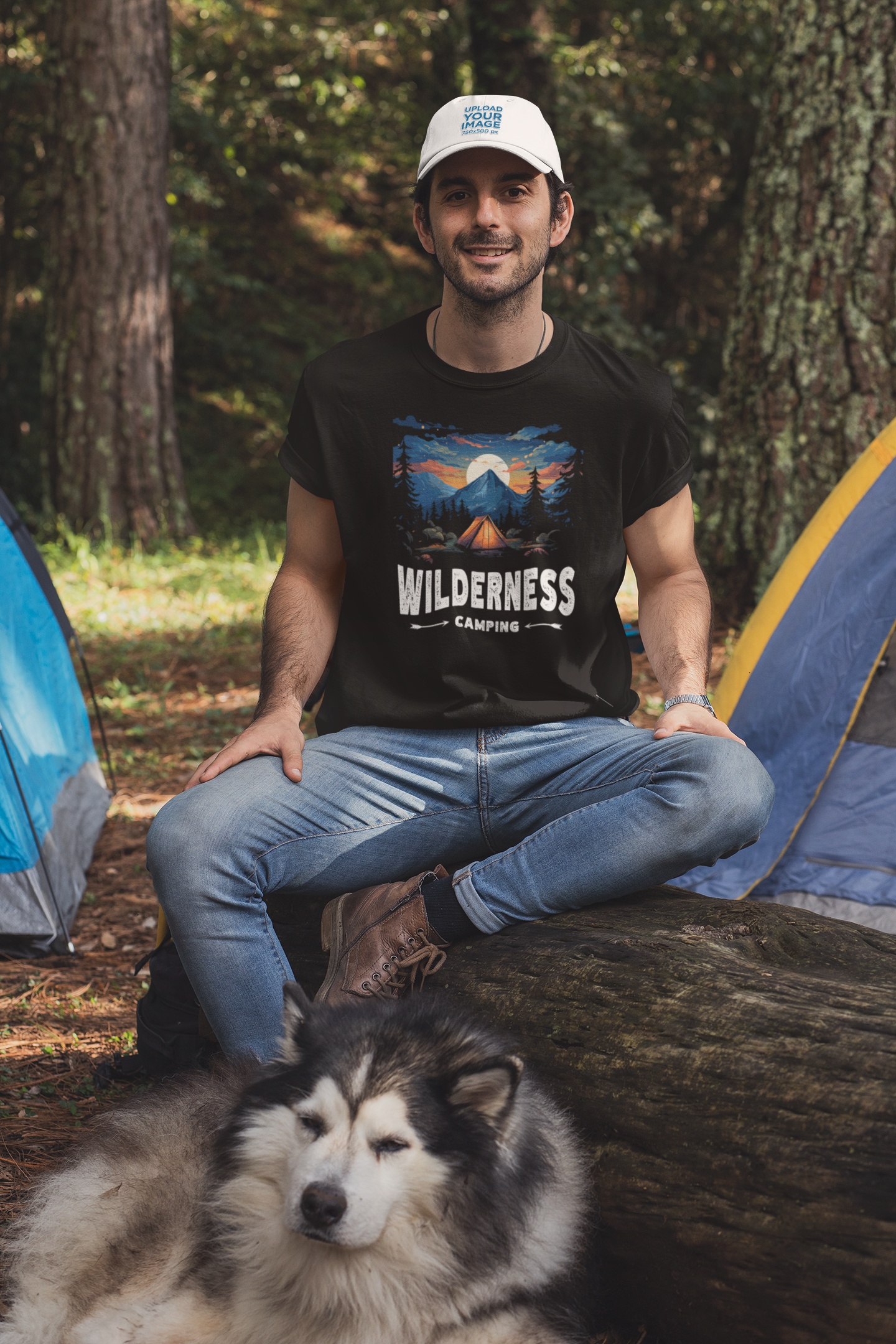 DTF Wilderness, Camping, Custom DTF,  Direct To Film, Outdoor, Adventure, Graphic Design, Outdoor - River Front Creations Store