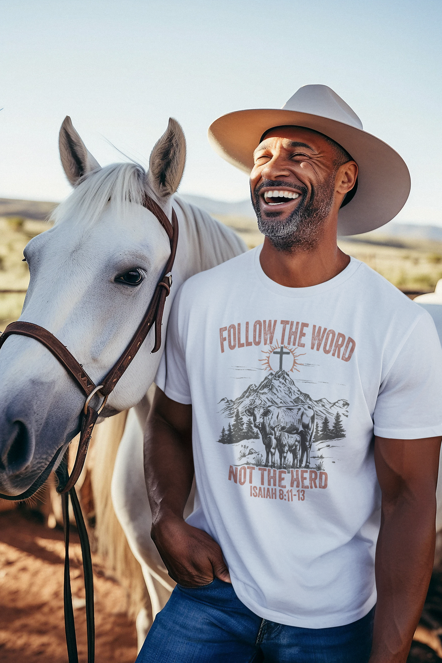 "Follow the Word, Not the Herd" - Faith-Based Casual Wear - River Front Creations Store