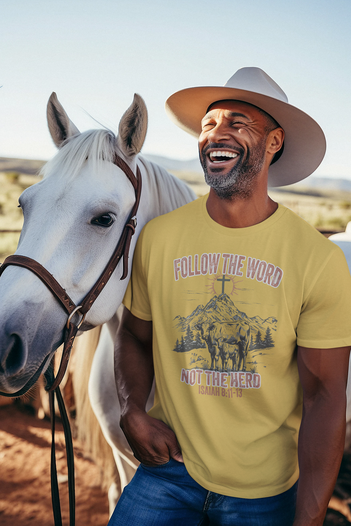 "Follow the Word, Not the Herd" - Faith-Based Casual Wear - River Front Creations Store