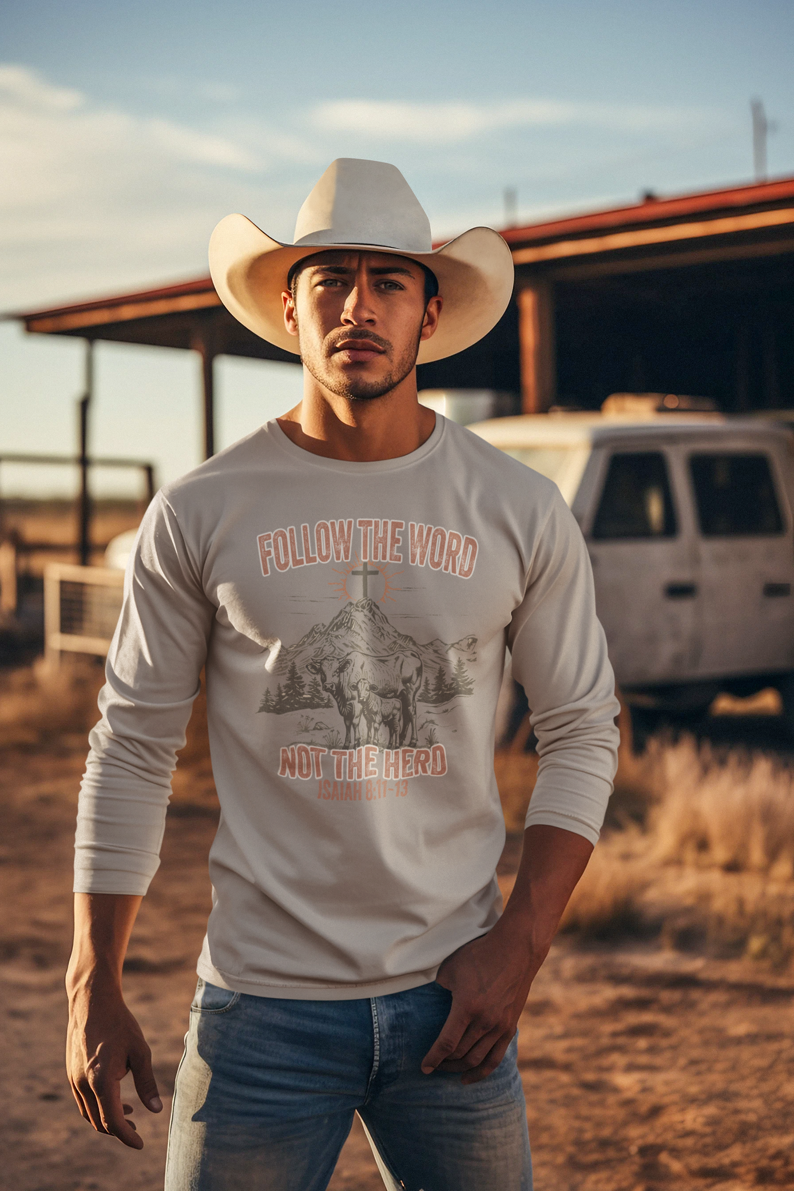 "Follow the Word, Not the Herd" - Faith Based Design - River Front Creations Store