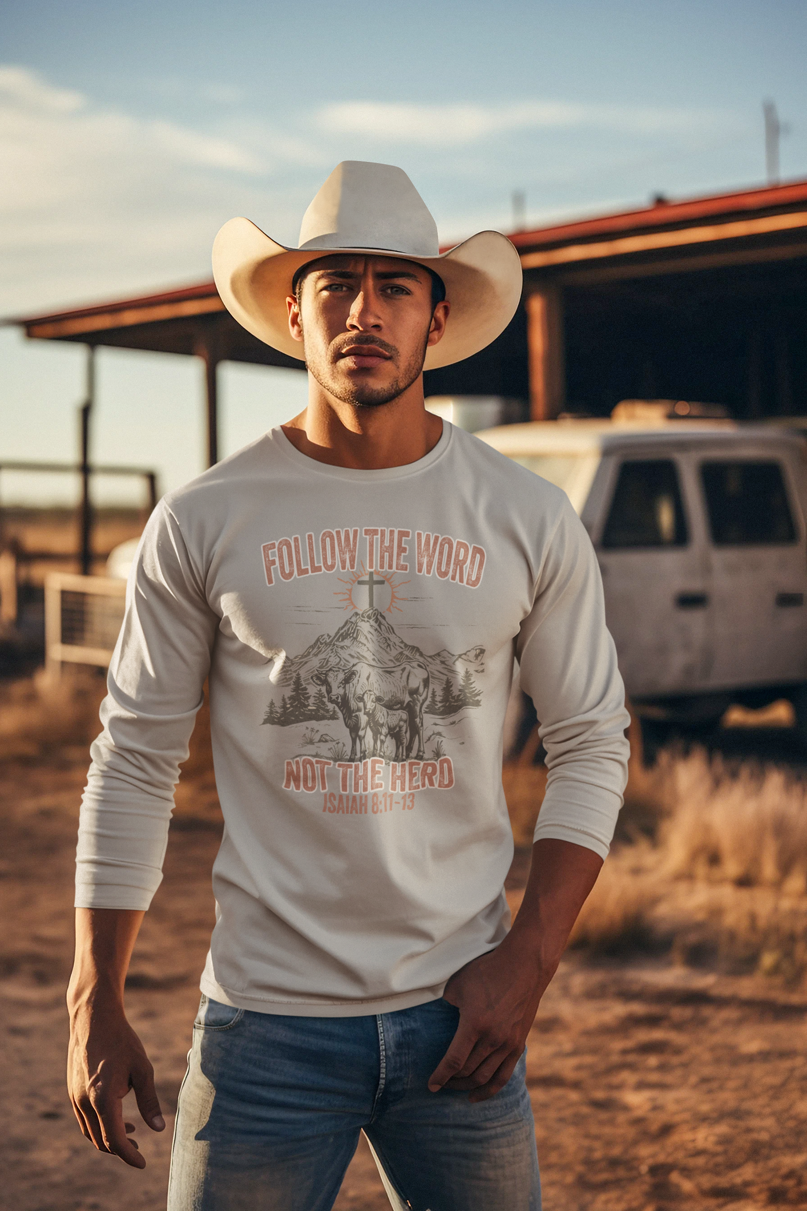 "Follow the Word, Not the Herd" - Faith Based Design - River Front Creations Store