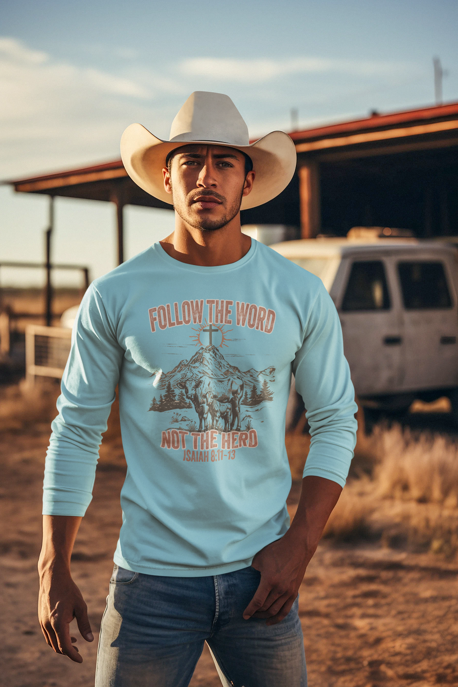 "Follow the Word, Not the Herd" - Faith Based Design - River Front Creations Store