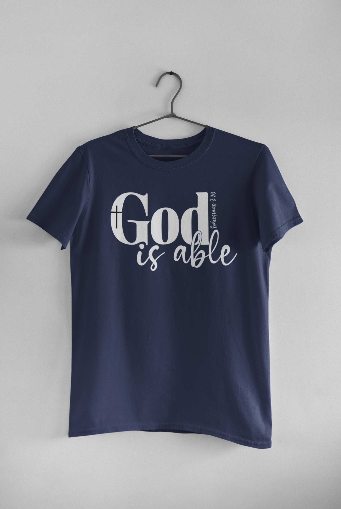 God Is Able - Unisex Heavy Cotton Tee - River Front Creations Store
