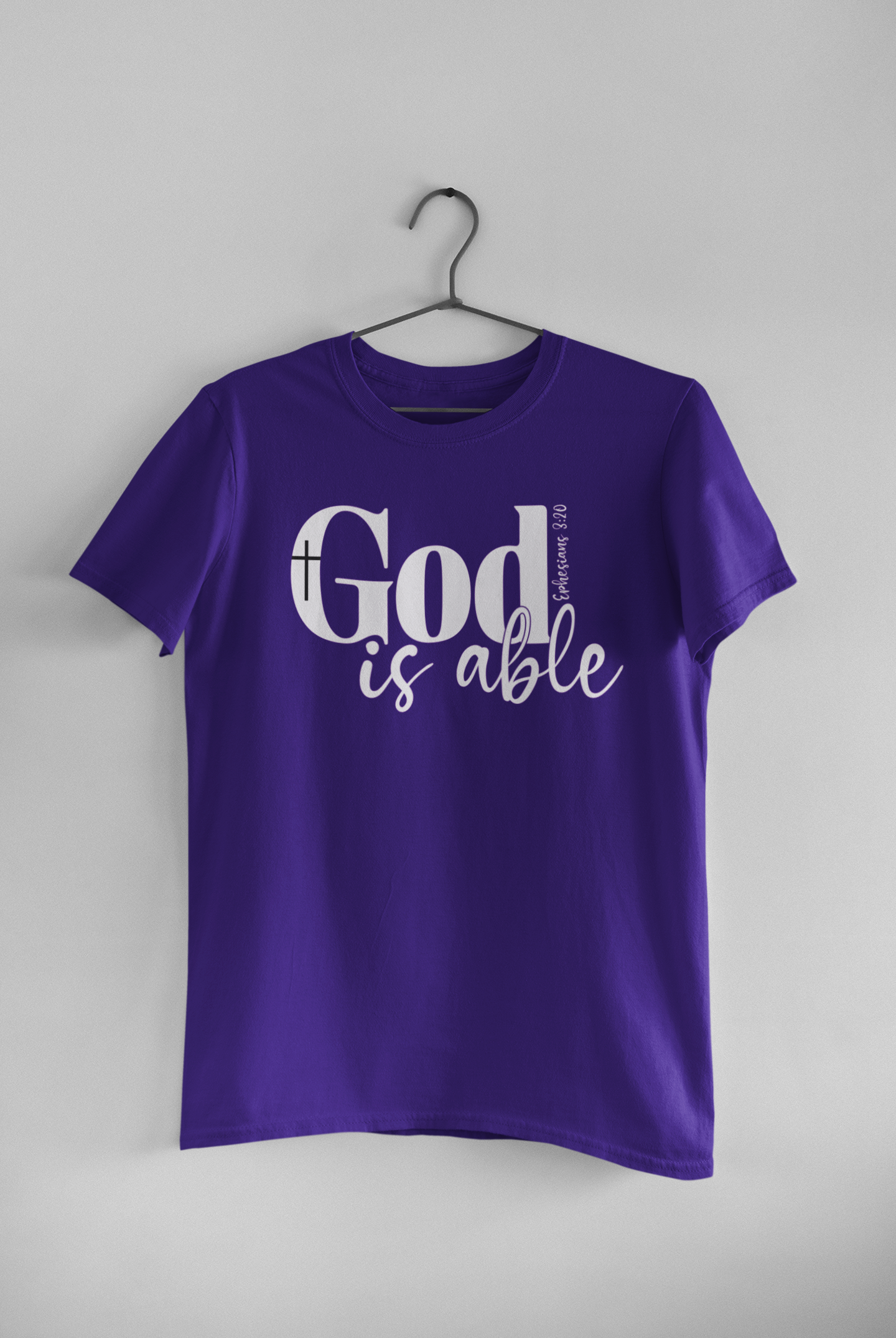 God Is Able - Unisex Heavy Cotton Tee - River Front Creations Store