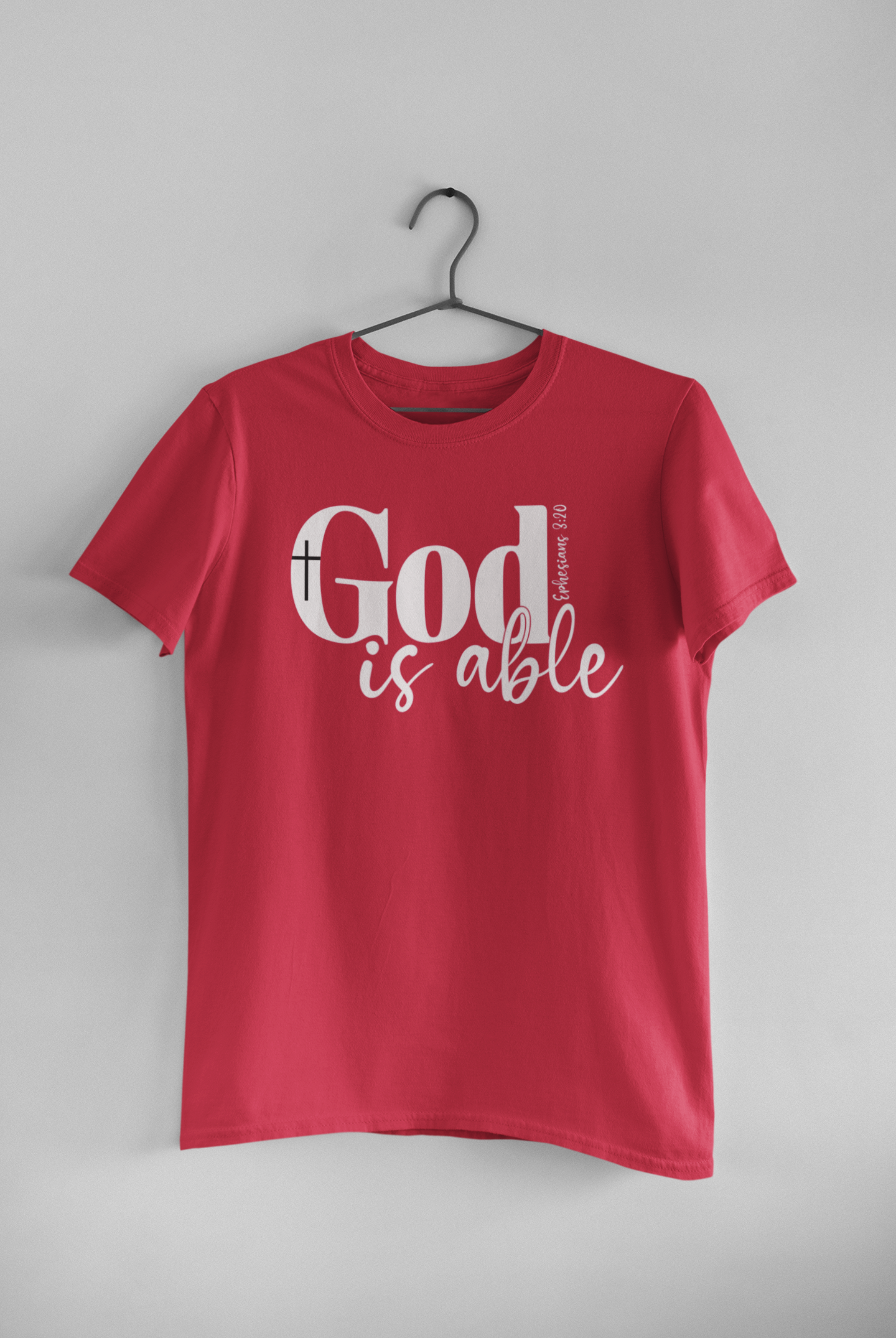 God Is Able - Unisex Heavy Cotton Tee - River Front Creations Store