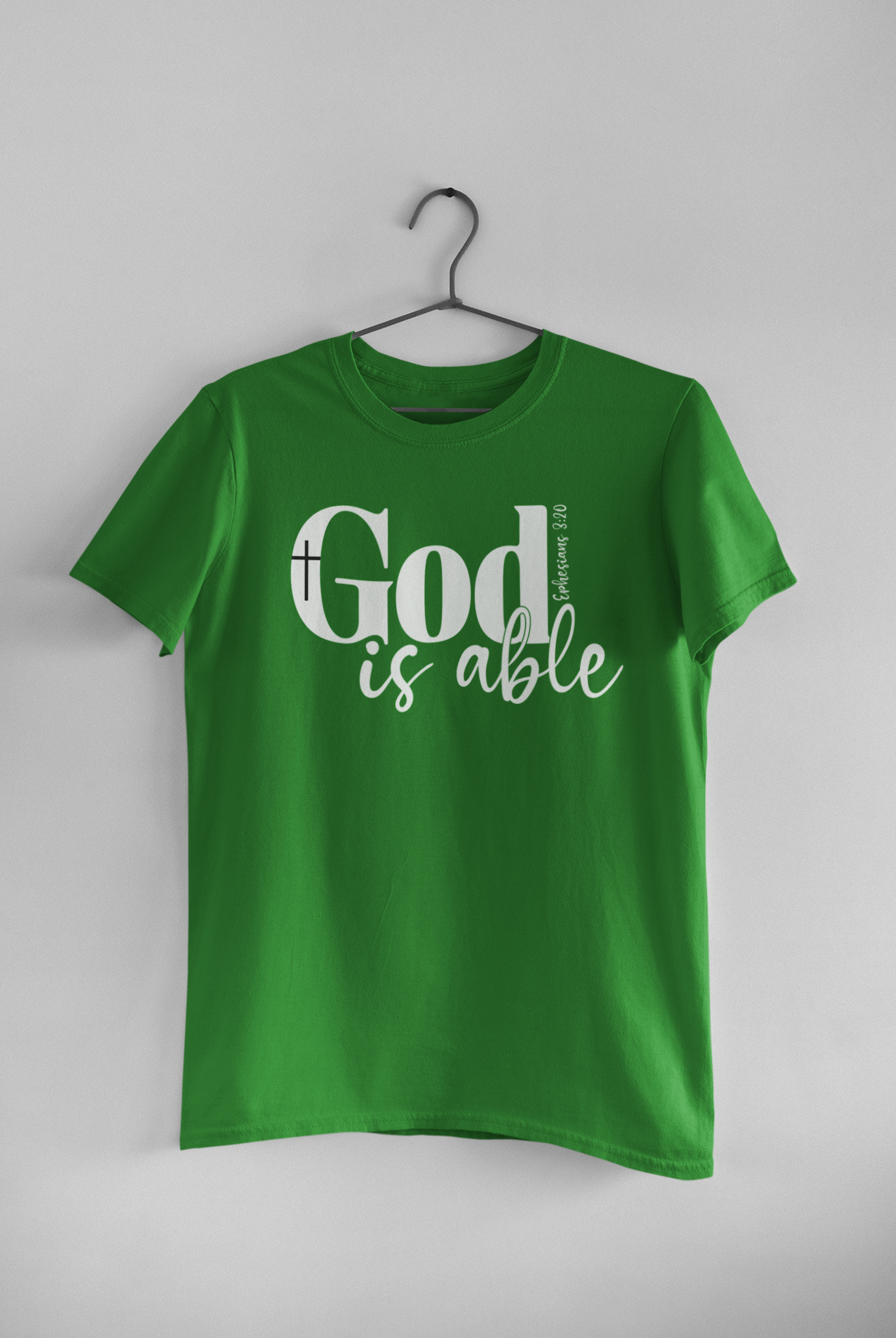 God Is Able - Unisex Heavy Cotton Tee - River Front Creations Store