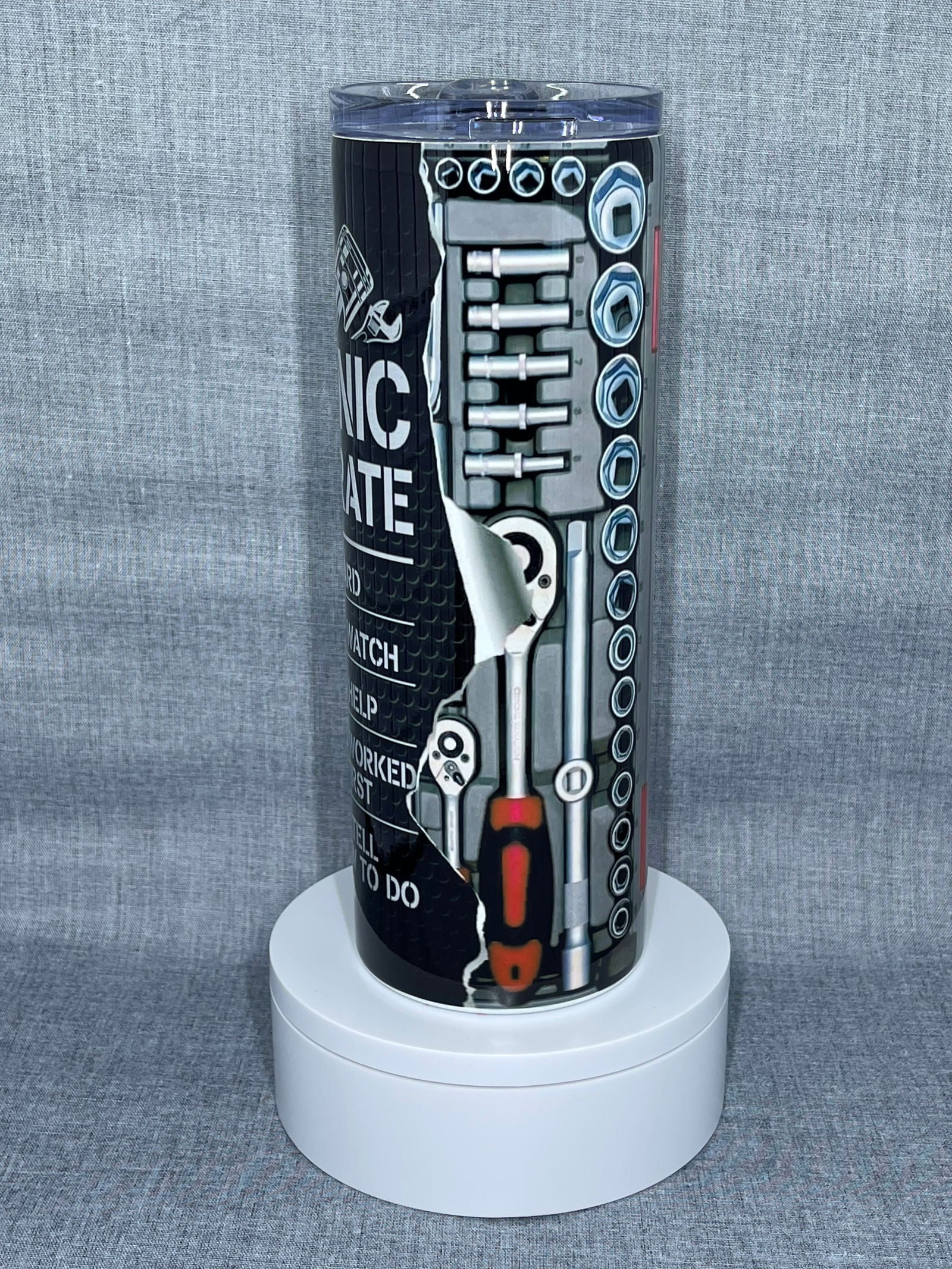 Mechanics Hourly Rate Tool Stainless Steel Tumbler - River Front Creations Store