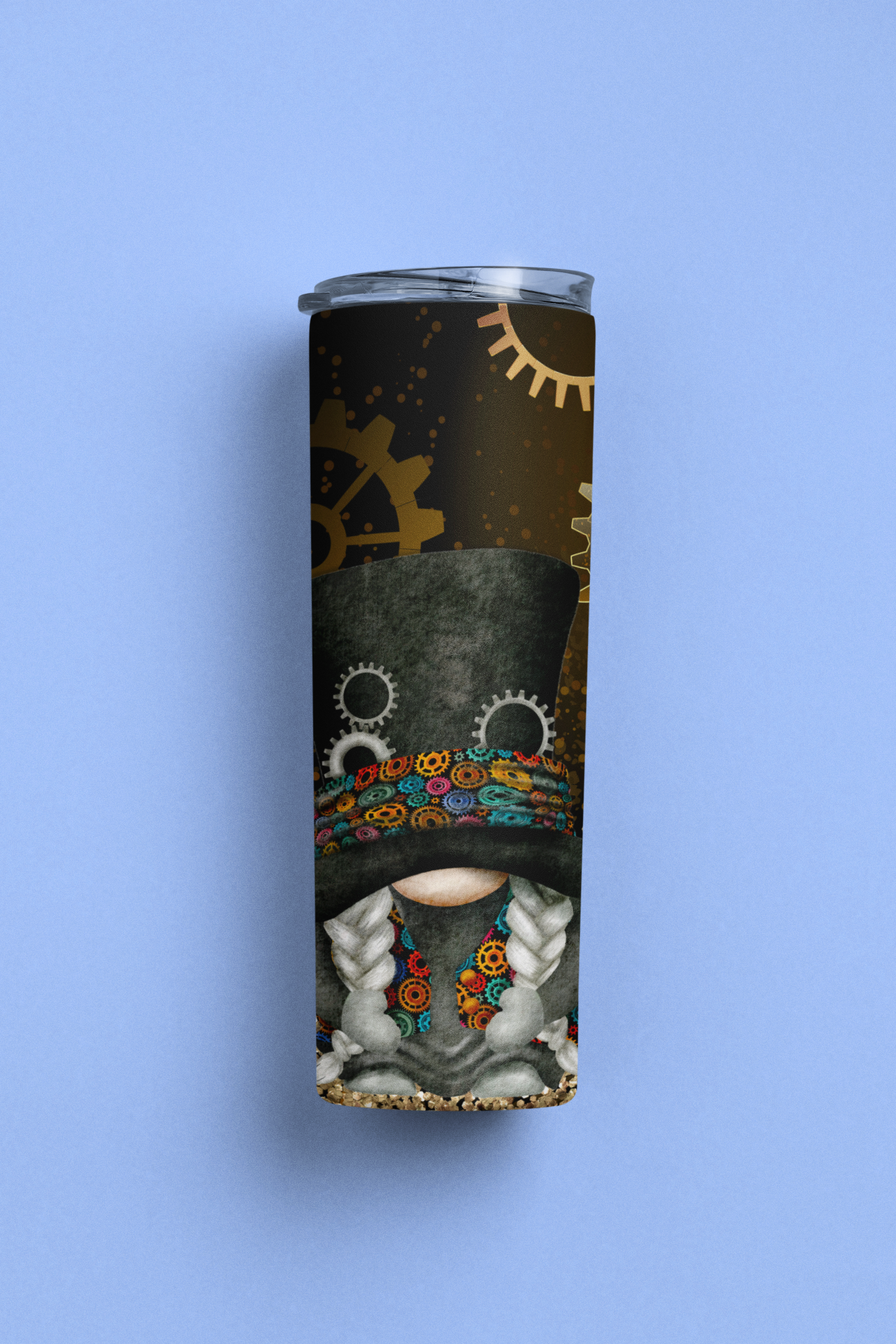 Steam Punk Gnome Stainless Steel Tumbler - River Front Creations Store