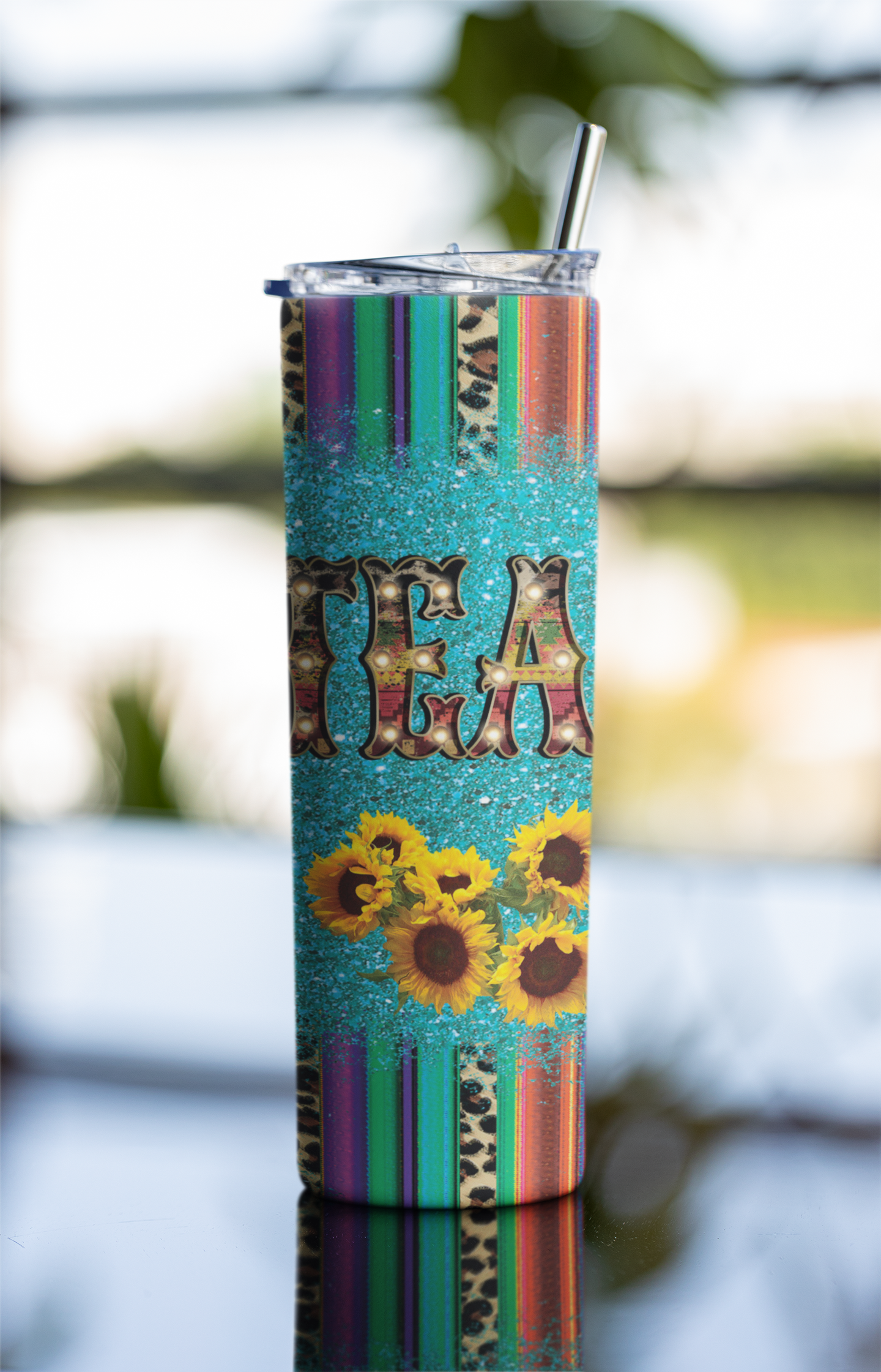 Teaching Life multi-colored Stainless Steel tumbler - River Front Creations Store