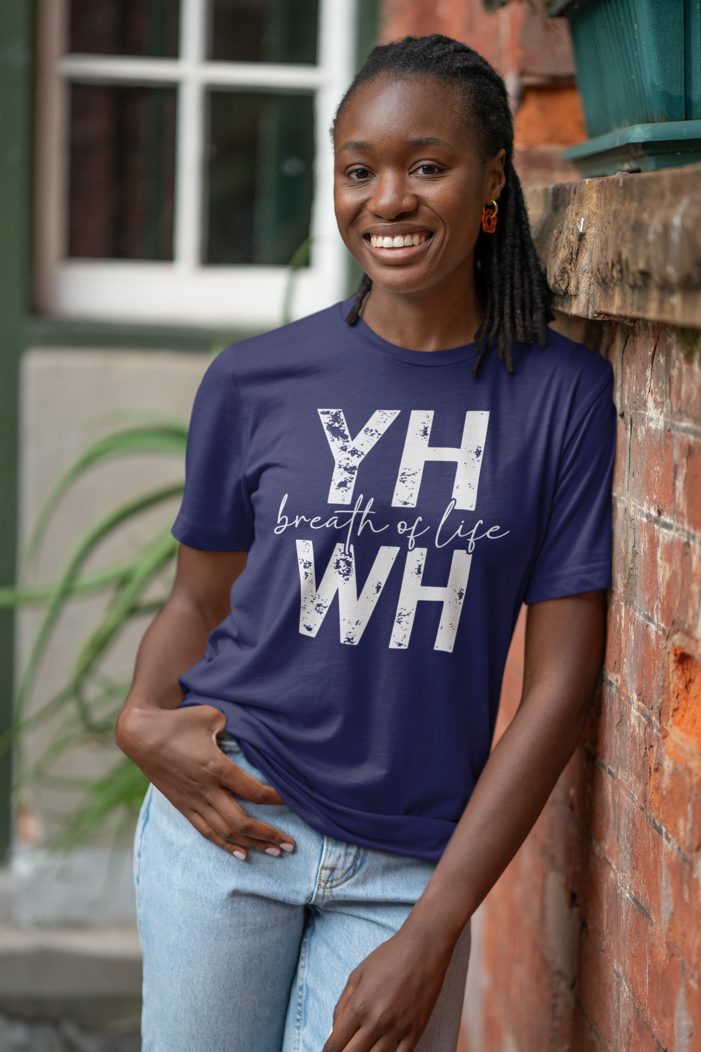 YHWH Breath of life- Unisex Heavy Cotton Tee - River Front Creations Store