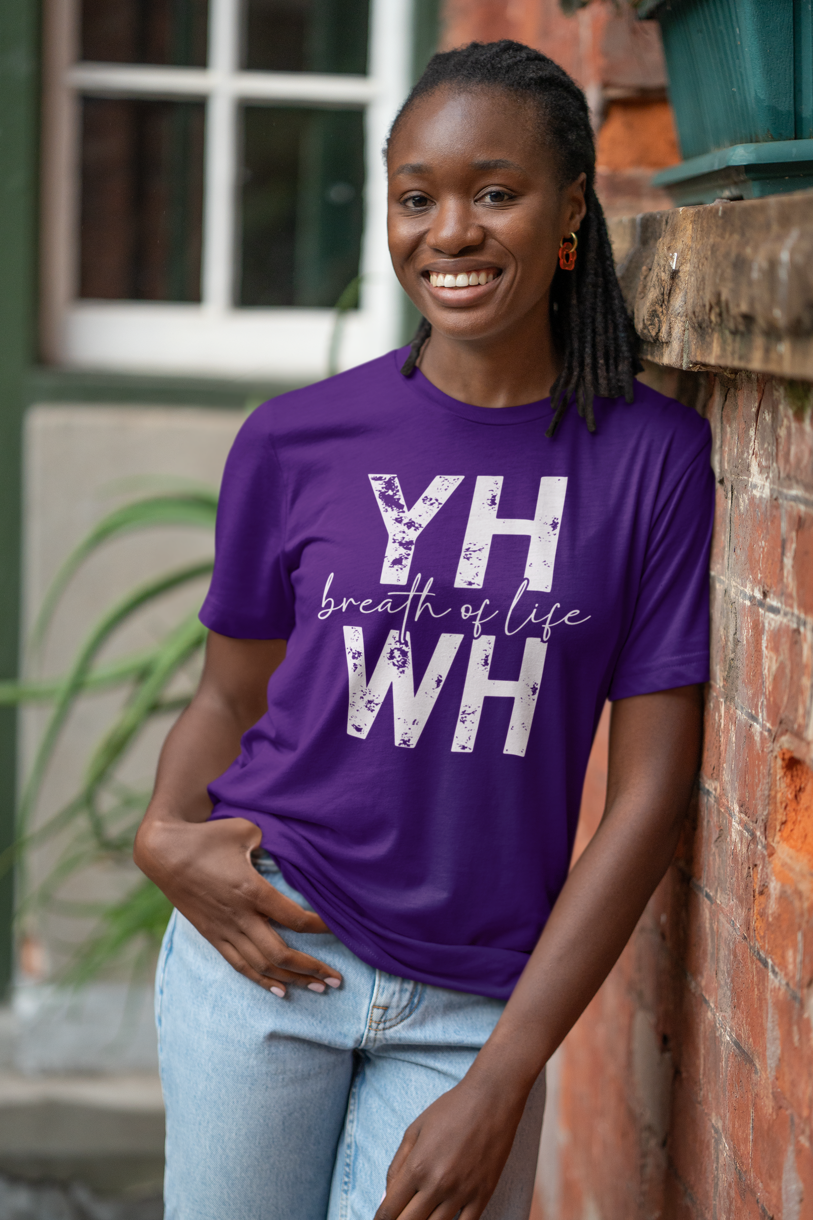 YHWH Breath of life- Unisex Heavy Cotton Tee - River Front Creations Store