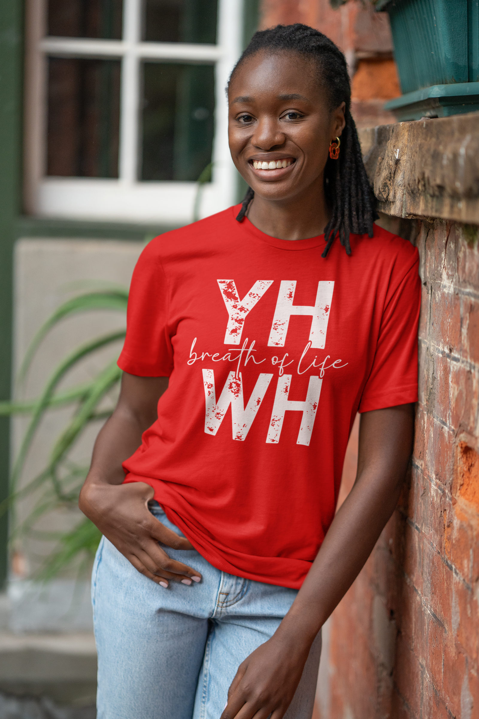YHWH Breath of life- Unisex Heavy Cotton Tee - River Front Creations Store